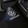 VOLKSWAGEN Volkswagen Passat Variant Premium Puddle Lights Multiple Designs 2016-2025 Volkswagen Passat Variant Logo - 1 Set - 2 Doors