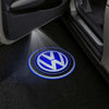 VOLKSWAGEN Volkswagen Phaeton Premium Puddle Lights Multiple Designs 2003-2016 Volkswagen Logo 6 - 1 Set - 2 Doors