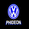 VOLKSWAGEN Volkswagen Phideon Dynamic Dual Lens Premium Door Puddle Lights Multiple Designs 2016-2023