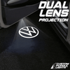 VOLKSWAGEN Volkswagen Sharan MK2 Dynamic Dual Lens Premium Door Puddle Lights Multiple Designs 2010-2022