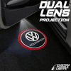 VOLKSWAGEN Volkswagen Sharan MK2 Dynamic Dual Lens Premium Puddle Lights Multiple Designs 2010-2025