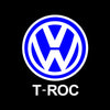 VOLKSWAGEN Volkswagen T-ROC Dynamic Dual Lens Premium Puddle Lights Multiple Designs 2017-2025