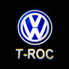 VOLKSWAGEN Volkswagen T-ROC Premium Puddle Lights Multiple Designs 2017-2025 T-ROC 1 Set - 2 Doors