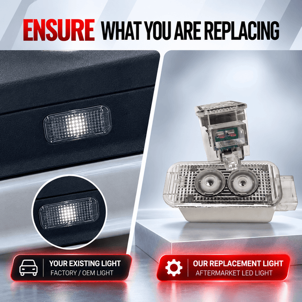 VOLKSWAGEN Volkswagen Tiguan 3rd Gen Dynamic Dual Lens Premium Door Puddle Lights Various Designs 2024-2026