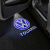 VOLKSWAGEN Volkswagen Touareg MK1 Premium Puddle Lights Multiple Designs 2002-2010 Volkswagen Logo + Toureg1 Set - 2 Doors