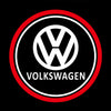 VOLKSWAGEN Volkswagen Touareg MK2 Dynamic Dual Lens Premium Puddle Lights Multiple Designs 2010-2018