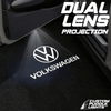 VOLKSWAGEN Volkswagen Touareg MK2 Dynamic Dual Lens Premium Puddle Lights Multiple Designs 2010-2018