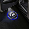 Volkswagen Logo With Blue Circle - 1 Pair - 2 Doors