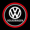 Volkswagen Volkswagen Universal Door Stick On Puddle Lights Multiple Designs