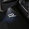VOLKSWAGEN Volkswagen Vento Premium Door Puddle Lights Various Designs 2012-2026 R Logo 1 - 1 Pair 2 Doors