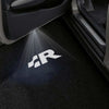 VOLKSWAGEN Volkswagen Vento Premium Door Puddle Lights Various Designs 2012-2026 R Logo 2 - 1 Pair 2 Doors