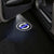 VOLVO Volvo V40/V40CC Premium Door Puddle Lights Various Designs 2012-2019 Volvo Logo 3 - 1 Pair - 2 Doors